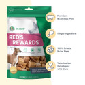 Dr Marty Red's Rewards Pork Liver Dog Treat