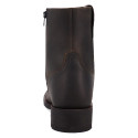 Laredo Men's Vanguard Round Toe Leather Boot - Charcoal