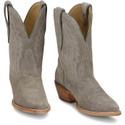 Tony Lama Women's Lea 9" Suede Snip Toe Boot - Ash