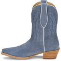 Tony Lama Women's Lea 9" Suede Snip Toe Boot - Cornflower