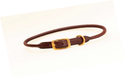 Tory Rolled Leather Dog Collar