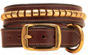 Tory Leather 1" Clincher Dog Collar