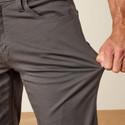 Ariat Men's Rebar M4 Low Rise DuraStretch Made Tough Stackable Straight Leg Pants - Grey