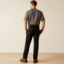 Ariat Men's Rebar M5 Straight DuraStretch Cargo Pants - Black