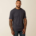 Ariat Men's Rebar Cotton Strong Skull T-Shirt - Charcoal Heather