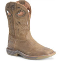 Phantom Rider Men's Urich 11" Wide Square Toe Rope - Taupe