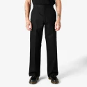 Dickies Men's Loose Fit Double Knee Work Pants - Black