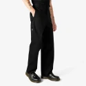 Dickies Men's Loose Fit Double Knee Work Pants - Black