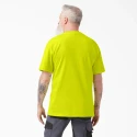 Dickies Men's Heavyweight Neon Short Sleeve Pocket T-Shirt - Yellow
