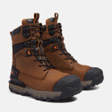 Timberland Pro Men's Boondock Ultralight 8" Composite Toe Waterproof Work Boot - Brown