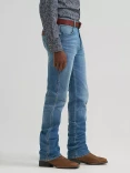 Wrangler Men's Retro Slim Fight Straight Leg Jean - Timber
