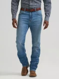 Wrangler Men's Retro Slim Fight Straight Leg Jean - Timber