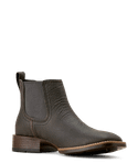 Ariat Men's Booker Chelsea Wide Square Toe Western Boot - Grey