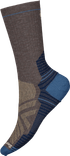 Smartwool Men's Hike Light Cushion Crew Socks - Taupe/Laguna Blue