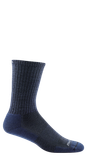 Darn Tough Men's "The Standard" Crew Lightweight No Cushion Lifestyle Socks - Navy