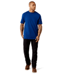 Ariat Men's Rebar Cotton Strong Standard T-Shirt - Navy Peony