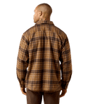 Ariat Men's Rebar Heavy Flannel Work Shirt - Caribou