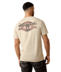 Ariat Men's "Ariat Steer" Freedom T-Shirt - Natural