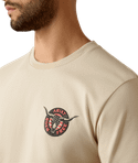Ariat Men's "Ariat Steer" Freedom T-Shirt - Natural