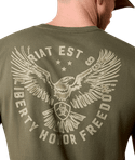 Ariat Men's Ariat Eagle Thunder T-Shirt - Army Green