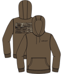 Ariat Men's Ariat Wooden Ridge Hoodie - Teak