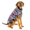 Chilly Dog Purple Woodstock Dog Sweater