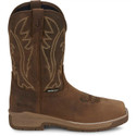 Justin Men's Nitread 11" Waterproof Nano Composite Toe - Taupe