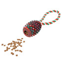 Tall Tails Natural Rubber Pinecone Treat-And-Tug Dog Toy