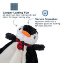 Tall Tails Penguin Comfort Blanket Dog Toy