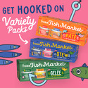 Fromm Fish Market Big Wave Pâté Cat Food Mixers Variety Pack