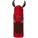Rudy Reindeer Hoodie Sweater - Red