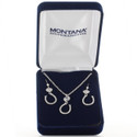 Montana Silversmiths Capturing the Luck Horseshoe Jewelry Set Montana Silversmiths Capturing the Luck Horseshoe Jewelry Set