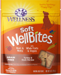 Wellness WellBites Turkey & Duck Recipe Soft & Chewy Dog Treats 6-oz