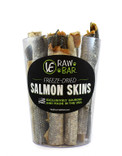 Vital Essentials Freeze-Dried Salmon Skin Dog Treat