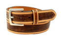 Ariat Western Belt Men's Croco Print - Brown