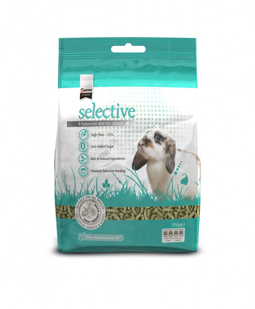 Supreme Pet Food Selective Rabbit Food 4lb Chaar