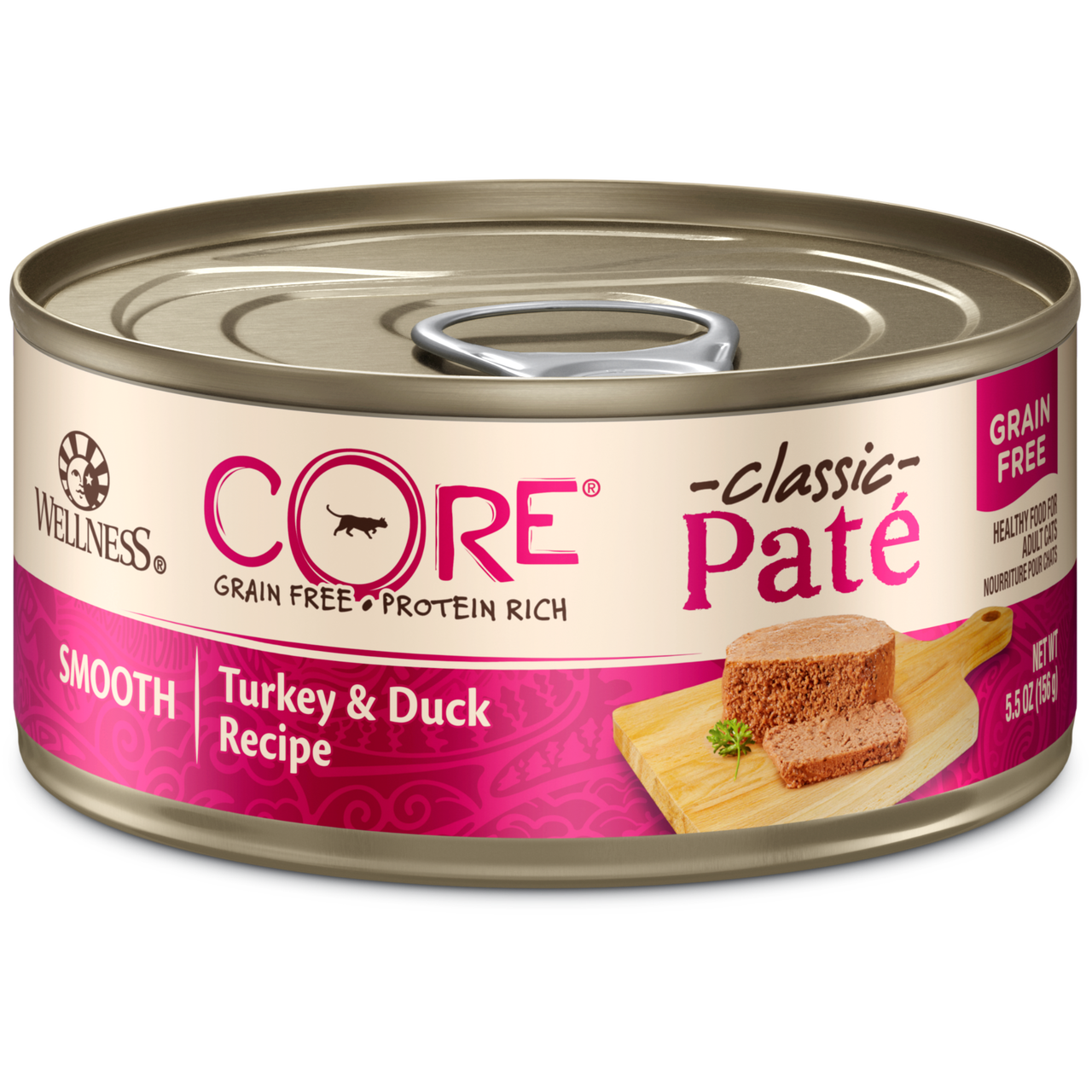 Canned cat food pate clearance