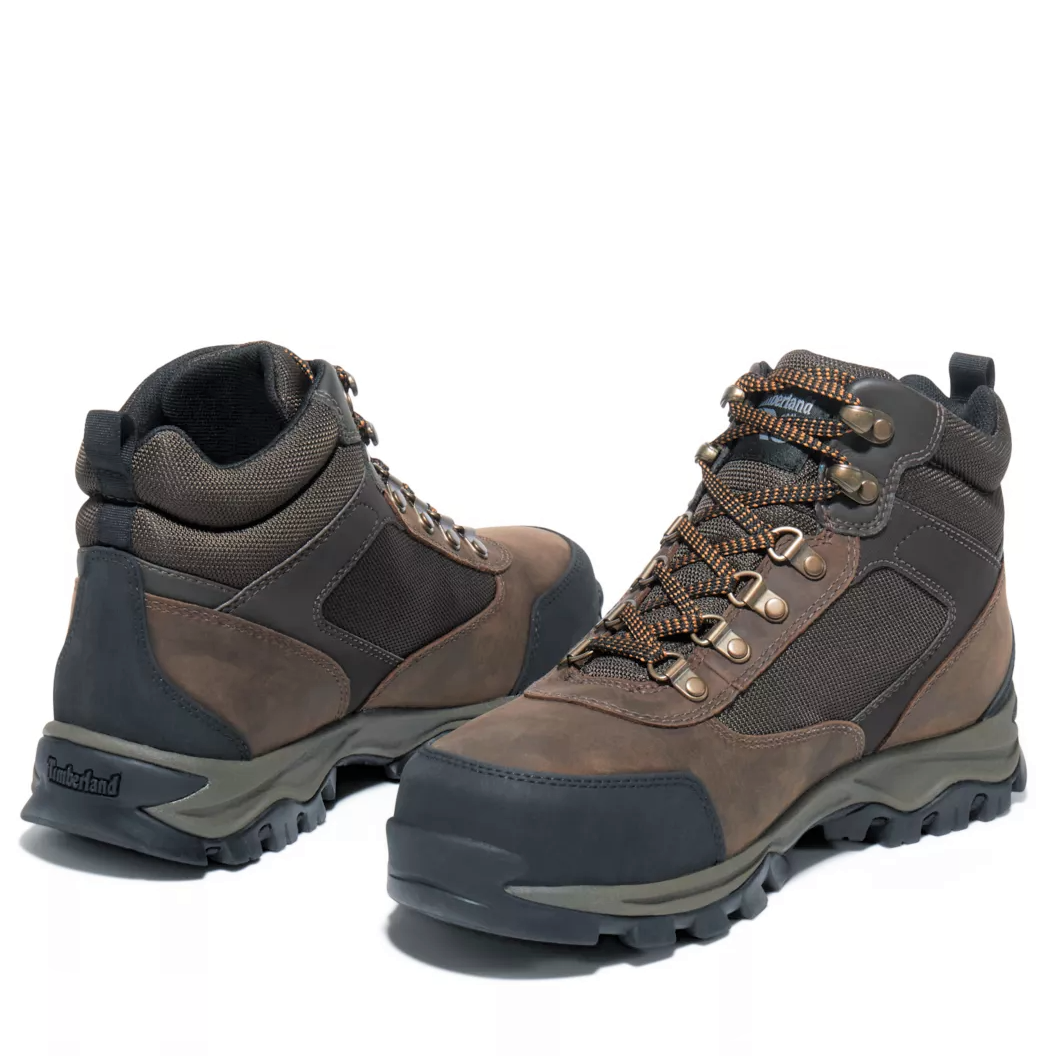Timberland Pro Men's Keele Ridge Steel Toe Waterproof Boot Chaar