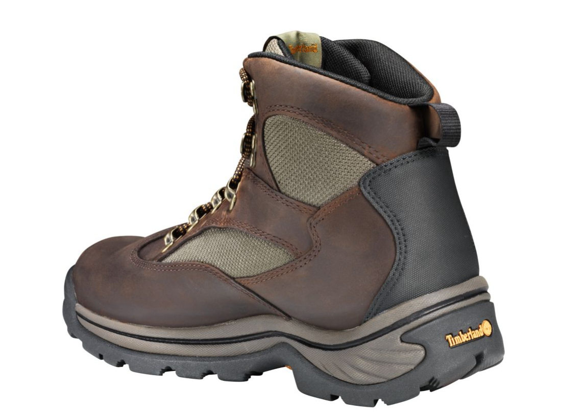 Timberland Men's Chocorua Trail Mid Waterproof Hiking Boot Brown Chaar
