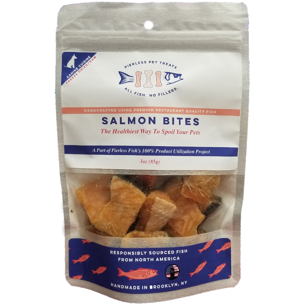 salmon bites for dogs