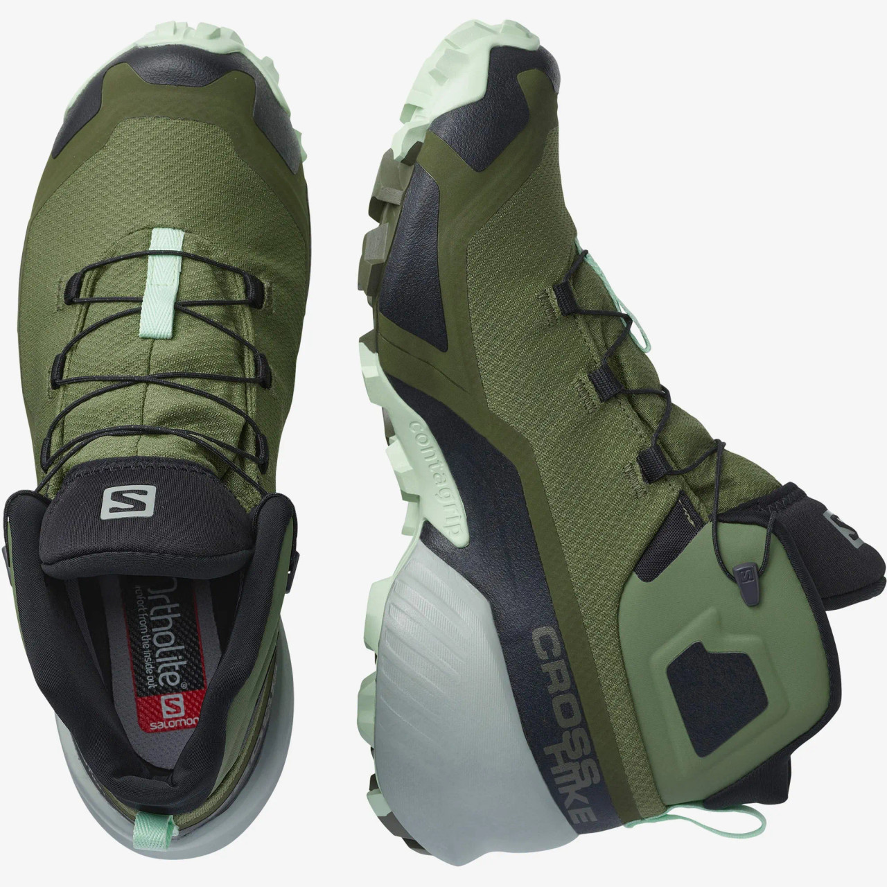 Salomon Women's Cross Hike Mid GTX- Olive - Chaar