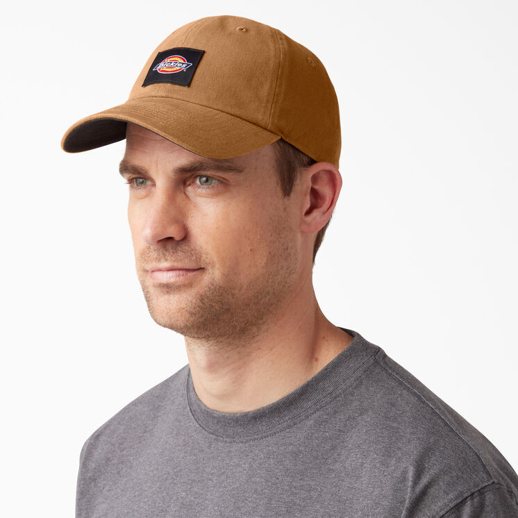 Gorra Dickies Flat Bill Duck Para Hombre - Visera Plana, Lona De Pato Resistente, Perfil Alto Estructurado, Cierre A Presión - Color Negro