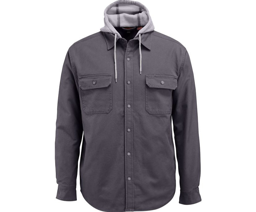 Wolverine Men's Overman Shirt Jac Granite Chaar