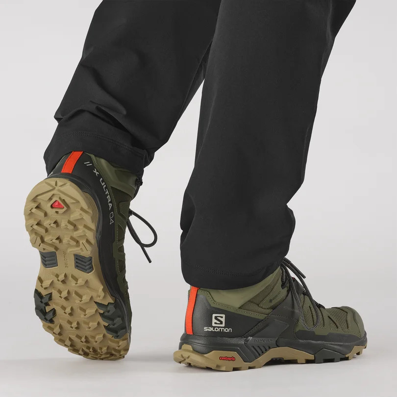 Salomon X Ultra 4 Mid Gore-Tex - Deep Lichen Green/Peat/Kelp - Chaar
