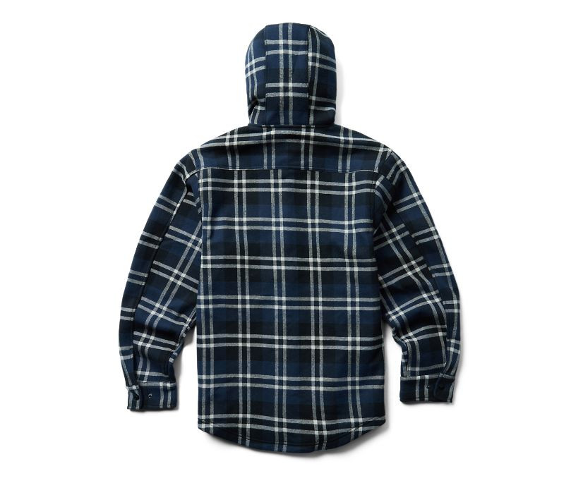 Wolverine Flannel Shirt Jacket Wolverine Marshall II Sherpa Lined