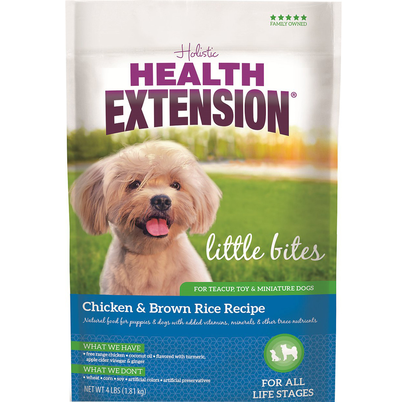 Health Extension Little Bites Dry Dog Food Chaar