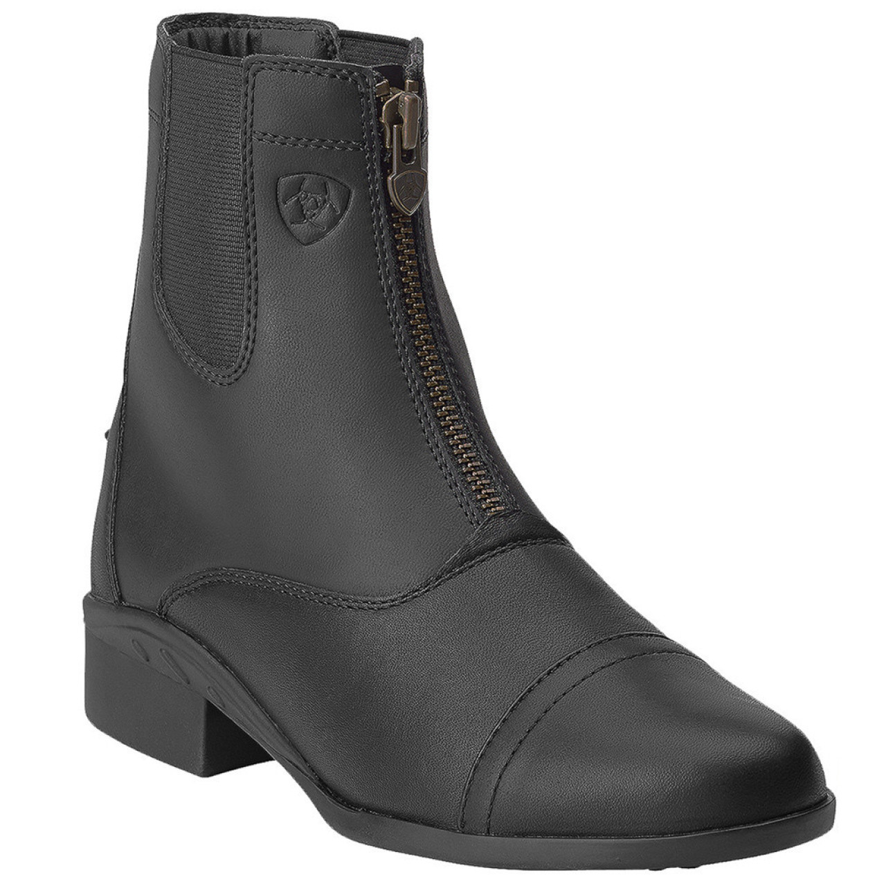 Ariat Womens Scout Zip Paddock Boots Black Chaar