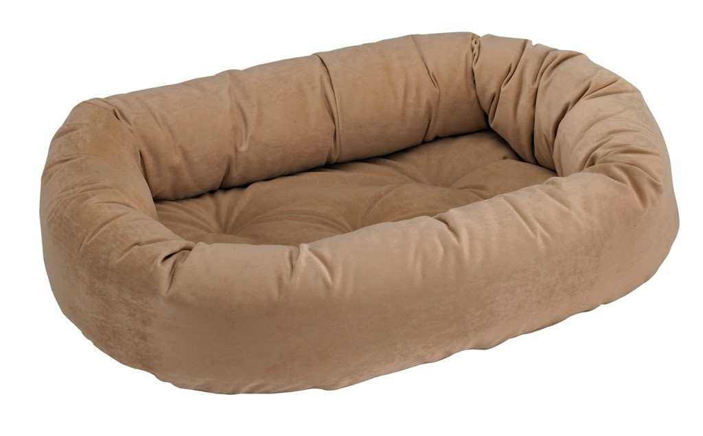 Bowser's Donut Bed Donut Bed Saddle Khaki Chaar