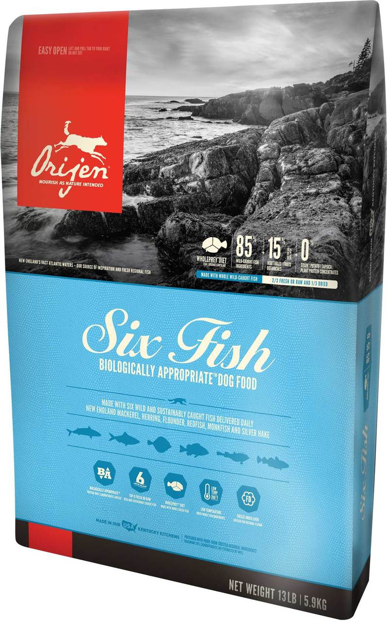 fish kibble for dogs