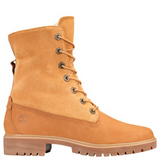 Timberland Women's Jayne Waterproof Fleece Fold-Down Boots - Wheat